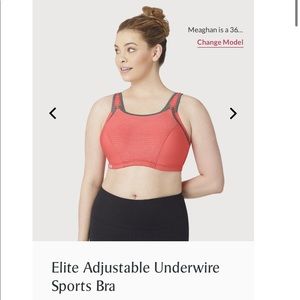 Glamorise Elite underwire sports bra